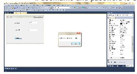 username and password is correct
